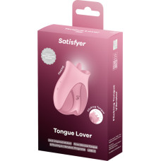 Satisfyer Tongue Lover - Mirgojošais Mēles Vibrators - Rozā