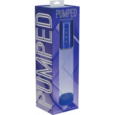 Pumped By Shots HyperPump - uzlādējams dzimumlocekļa pumpis - metāliski zils