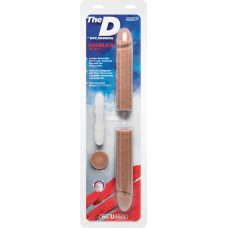 Doc Johnson Double D - Реалистичный двойной дилдо ULTRASKYN - 16 / 40 см