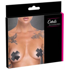 Cottelli Accessoires Nipple Jewellery cross black