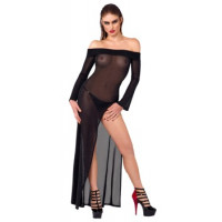 Noir XL garā kleita