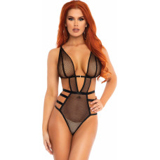 Leg Avenue Strappy Teddy With Adjustable Straps