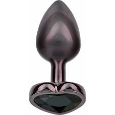 Calexotics Diamond Heart Plug Small Black