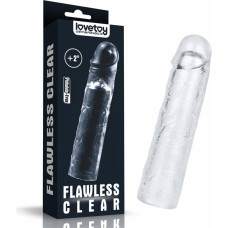 Lovetoy Flawless Clear Penis Sleeve Add 2''