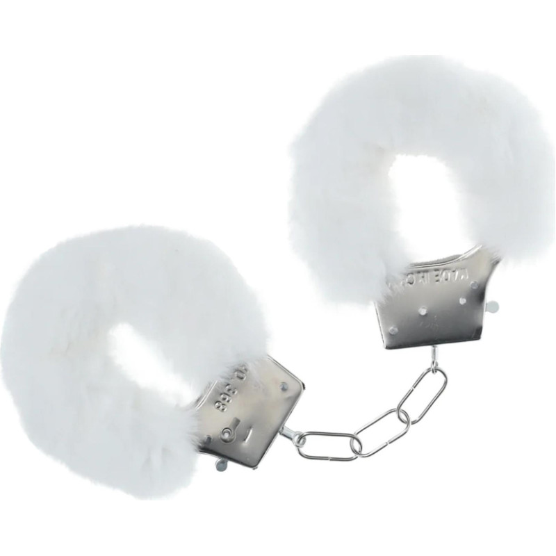 Ouch! Classic Fluffy Handcuffs - White