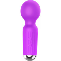B - Series Magic Stymulator-Rechargeable Mini Masager USB 20 Functions - Purple