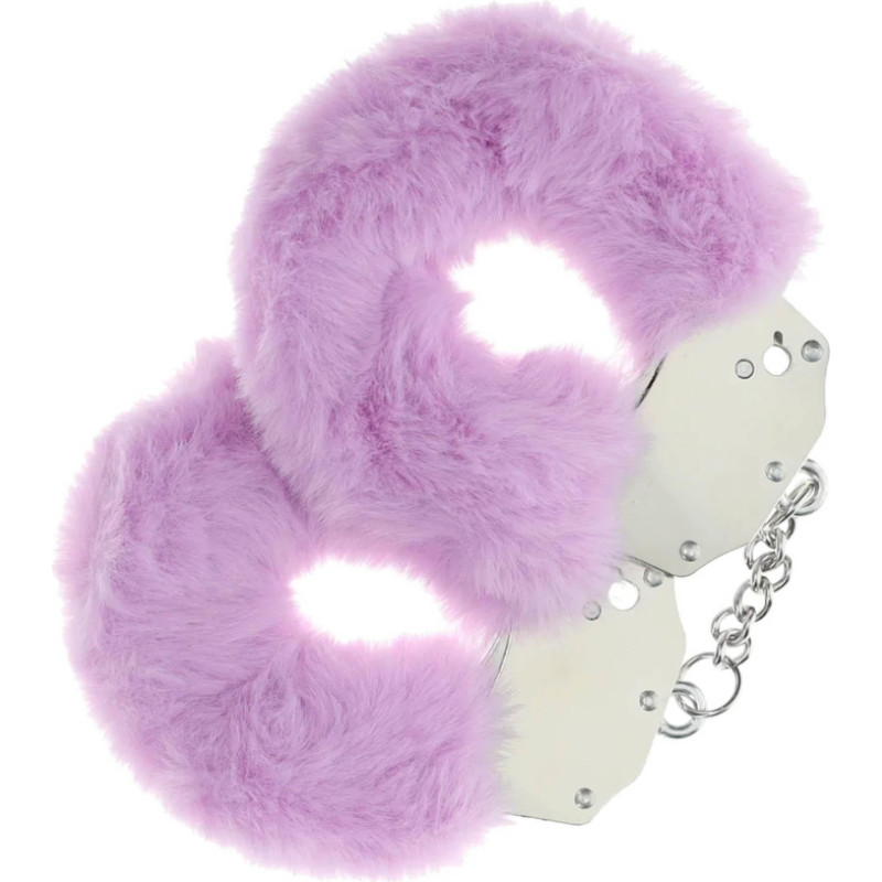 Ouch! Heavy-duty Fluffy Handcuffs - Lavender