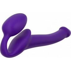 Strap-On-Me SEMI-REALISTIC BENDABLE STRAP-ON PURPLE - S