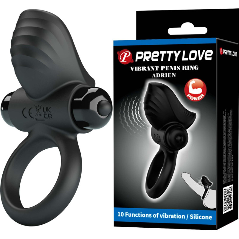 Pretty Love - Vibrate Penis Ring ADRIEN 10 functions