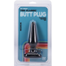 Doc Johnson Klasisks kontaktspraudnis - vidējs - melns