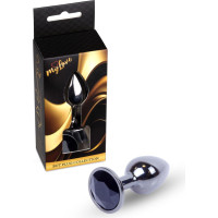 Mylove Toys - Jewellery Dark Silver PLUG- Black