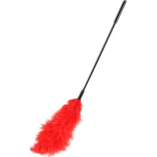 Hidden Desire Double Feather Tickler Red