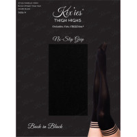 Kixies Danielle - Augšstilba Augstums - C - Melns