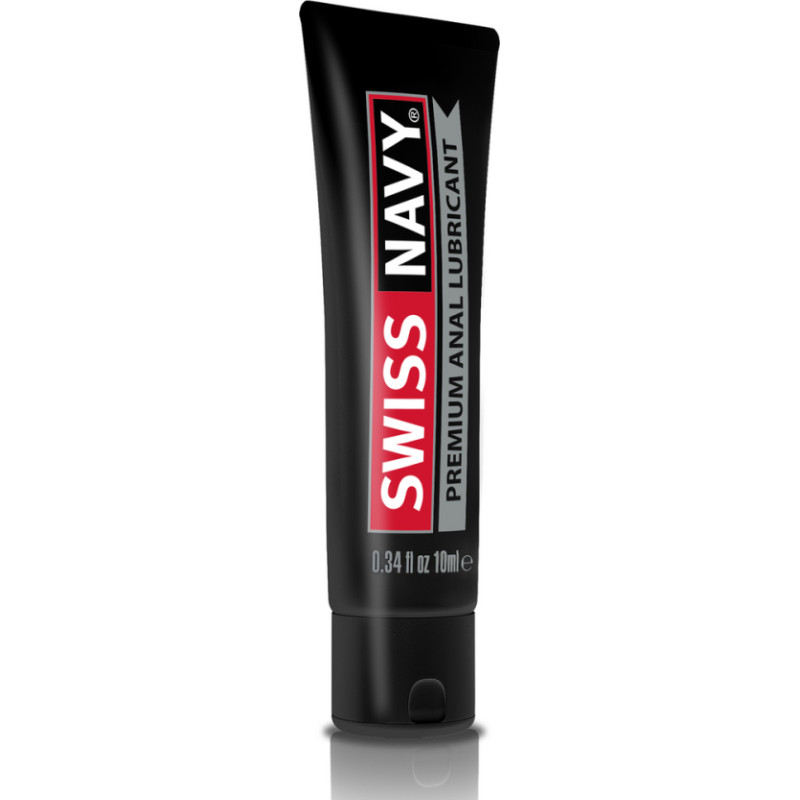 Swiss Navy Premium - Siliconebased Anal Lubricant - 0.3 fl oz / 10 ml