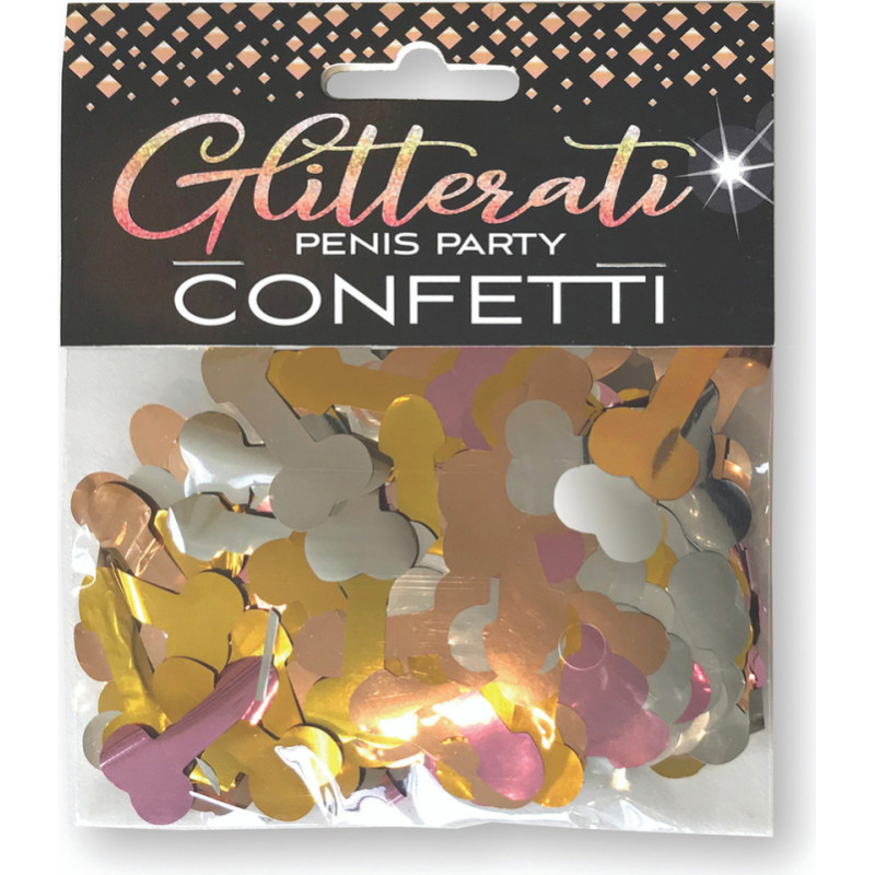 Little Genie Productions GLITTERATI, Penis Confetti