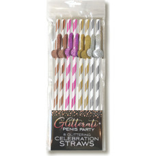 Little Genie Productions Glitterati - Penis Garie ballīšu salmiņi