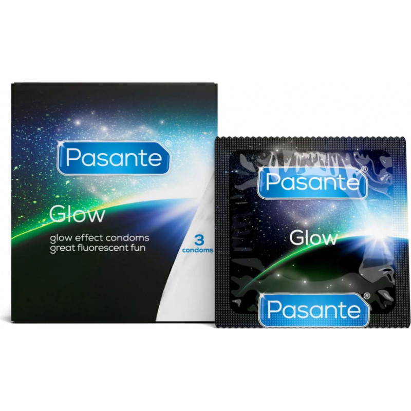 Pasante Glow Condoms 3 pcs