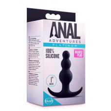 Blush ANAL ADVENTURES PLATINUM BEADED PLUG