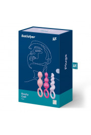 Satisfyer Zestaw-Satisfyer Plugs colored (set of 3)