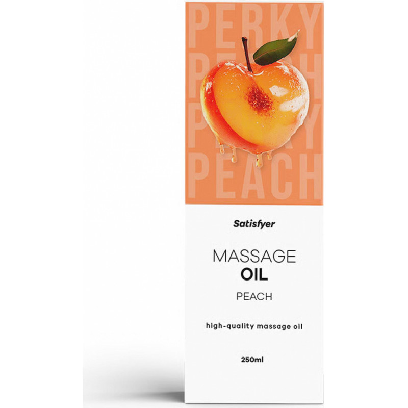 Satisfyer High-Quality Massage Oil (250 ml) (Peach)