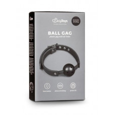 Easytoys Knebel-Ball Gag With PVC Ball - Black