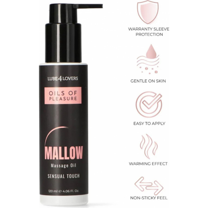 Lube4Lovers Oils of Pleasure – Marshmallow Massage Oil 120 ml