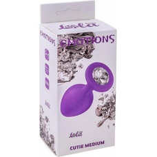 Lola Toys Plug-Anal Plug Emotions Cutie Medium Purple clear crystal