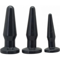 Toyz4Lovers Plug-TPE ANAL PLUG 3 SIZES/ SET