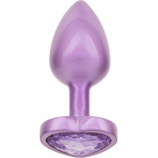 Calexotics Diamond Heart Plug Small Purple