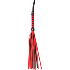 Fantasy Black & red flogger