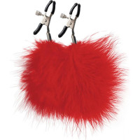 Fantasy Feather nipple clamps with adjustable
pressure, and soft comfortable pads