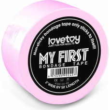 Lovetoy My First Non Sticky Bondage Tape Pink