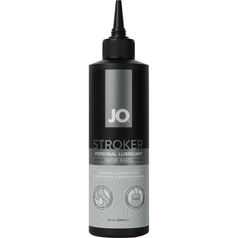 JO System JO - JO Stroker Lubricant 8oz / 240ml Black