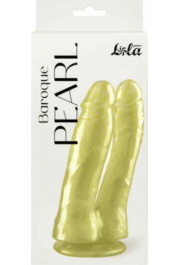 Pearl Double pearlescent dildo Baroque Pearl