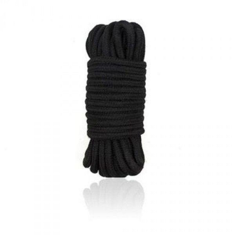 Toyz4Lovers Wiązania-COTTON ROPE 5MBLACK