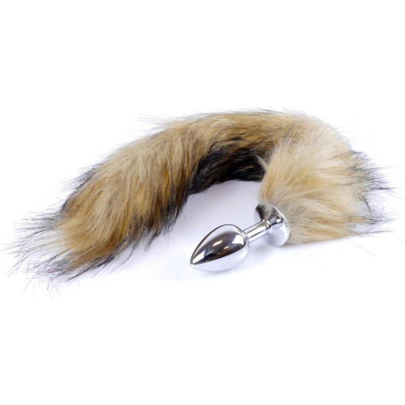 B - Series Heavyfun Plug-Fox TAIL- Brown XL