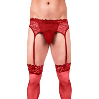 Prowler Red Lace Garter Set Xlarge