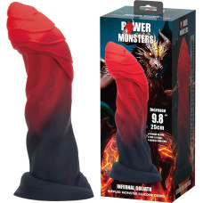 Power Monsters Infernal Goliath – 25 cm Rippled Monster Silicone Dildo