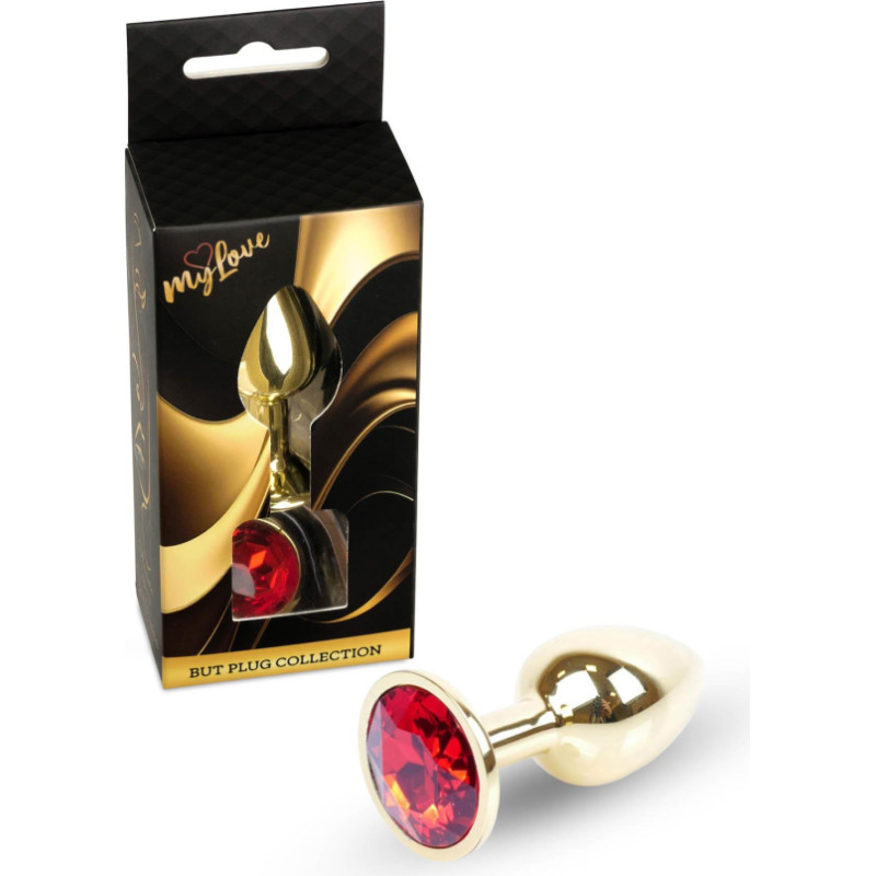 Mylove Toys - Jewellery Gold PLUG- Red