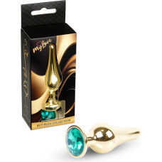 Mylove Toys - Jewellery Gold BUTT PLUG- Green