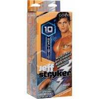 Doc Johnson Džefs Strikers - reālistisks dildo ar Vac-U-Lock piesūcekni