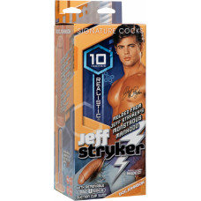 Doc Johnson Džefs Strikers - reālistisks dildo ar Vac-U-Lock piesūcekni