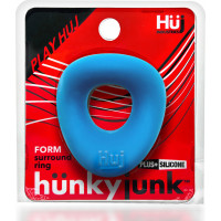 Hunkyjunk Form - Izliekts dzimumlocekļa gredzens - Zilganzaļš