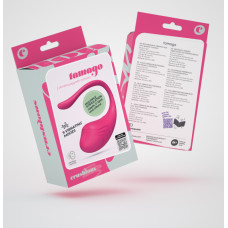 Crushious Tamago - Huevo Vibrador Recargable con Control Remoto - Rosa