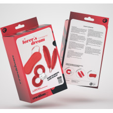 Crushious Sueño de Amantes — Kit de Bondage de 4 Piezas para Principiantes — Rojo