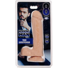 Cloud 9 Working Man - Tavs uzņēmēja dildo - 8 / 20 cm