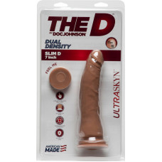 Doc Johnson Thin D - reālistisks ULTRASKYN dildo - 7 / 18 cm