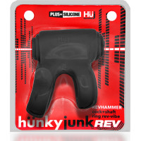 Hunkyjunk Revhammer - Shaft Vibe gredzens - Darvas ledus / Sarkans
