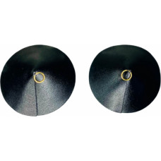 Kinky Diva PU Leather Nipple Covers Ring