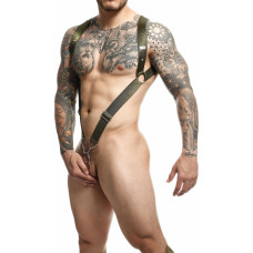 Mob Eroticwear DNGEON Straigh Back Harness